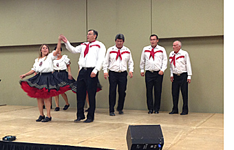 Square Dancers in Manitoba